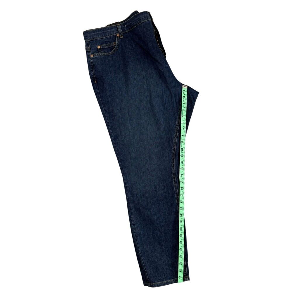 Dickies Jeans Women's Blue Mid Rise Skinny Denim jeans Stretch SZ/24R - Picture 10 of 15